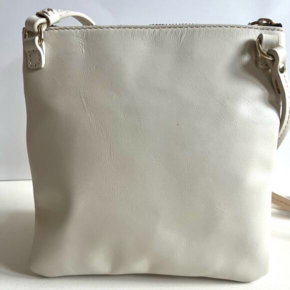 DOONEY & BOURKE  Apollo Leather Ivory Crossbody Bag - Picture 6 of 9